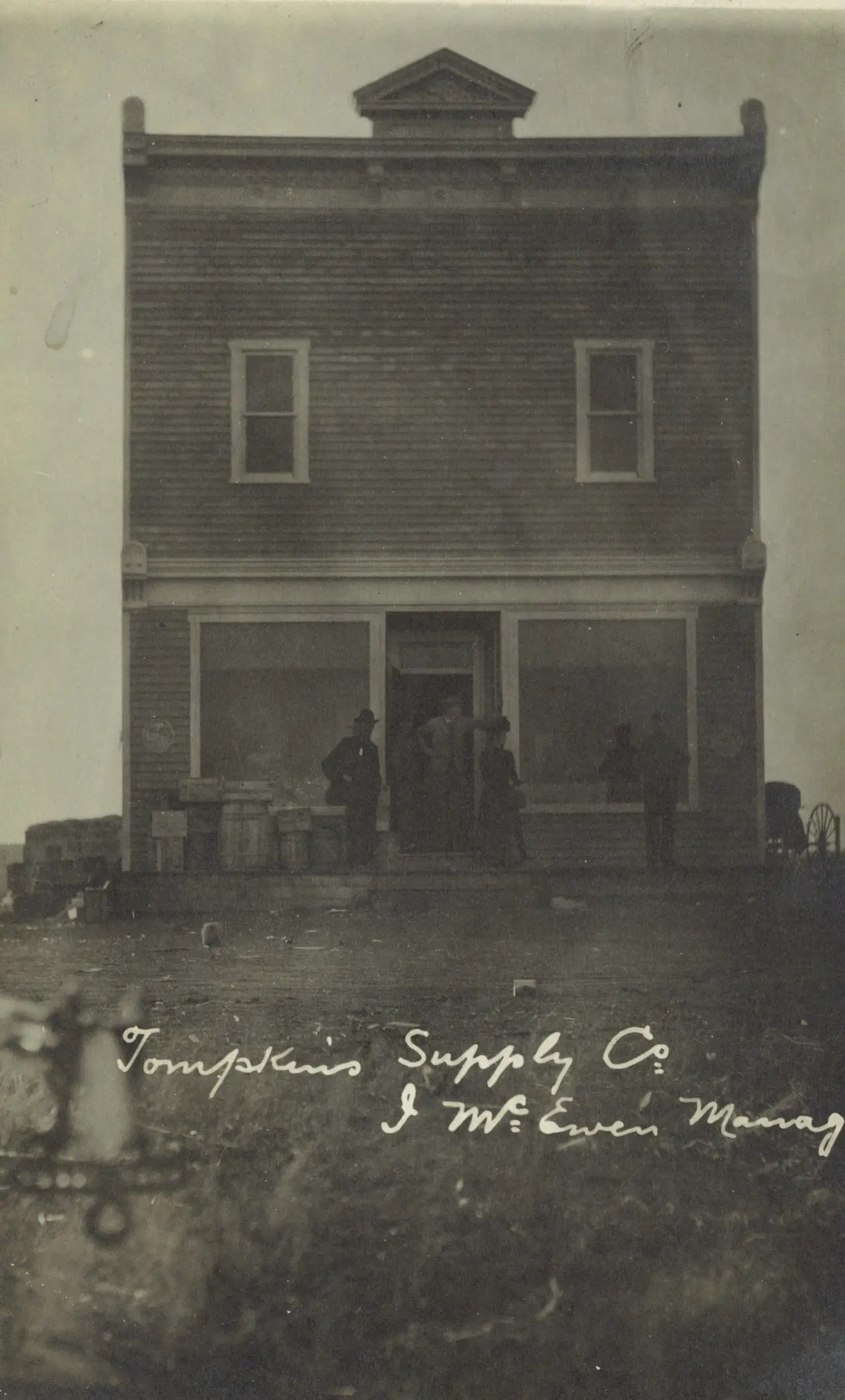 Tompkins Supply Co. building, about 1909